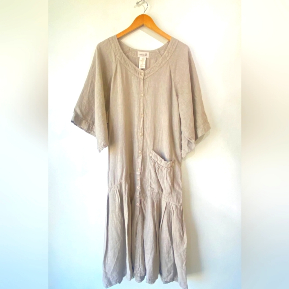 Cannisse Linen Marina Dress